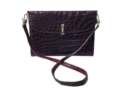 1950s burgundy RABAT POCKET