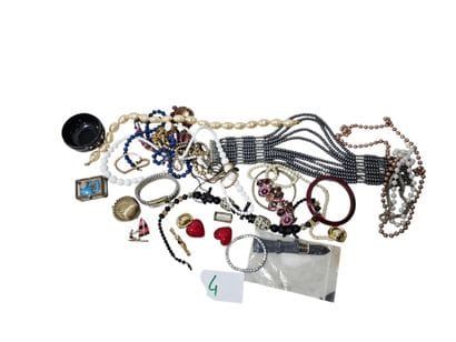 Costume jewelry set including
necklaces,...