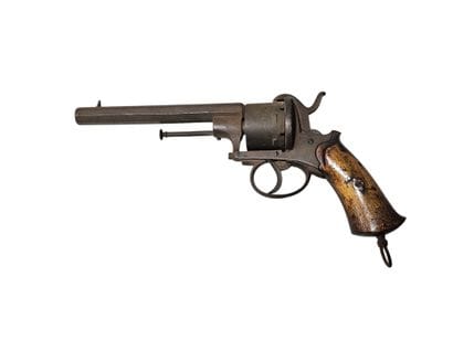 Belgian work
The reaper
Pinfire revolver
As...