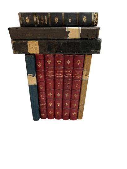 SET OF BOOKS 19th century including Victor...
