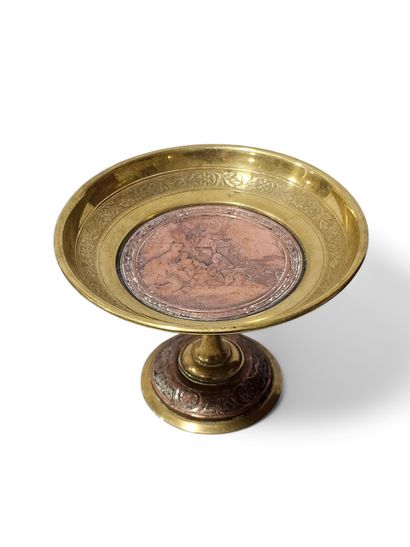 BOUCHER D'après 
Small bronze and copper...