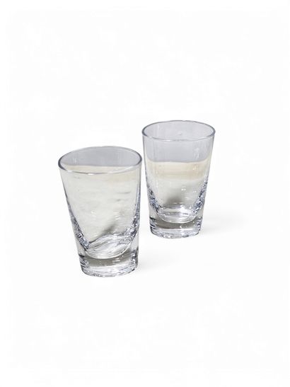 SEVRES FRANCE
Three crystal ice bowls 
One...