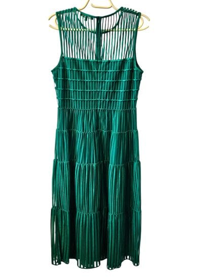 MAJE
Green cotton DRESS 
Size 40