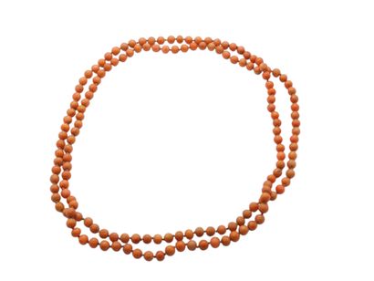 SAUTOIR in coral