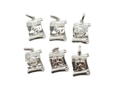 modern french work
Set of five 925° silver...