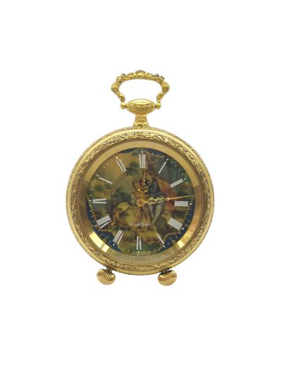 BUECHE GIROD 
Gold-plated metal pocket w...