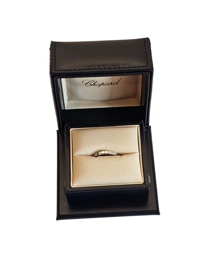 CHOPARD 
Alliance en or gris 750° 