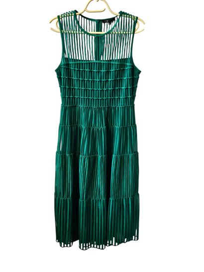MAJE
Green cotton DRESS 
Size 40