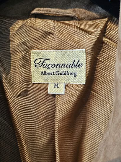 ALBERT GOLDBERG Façonnable
Manteau en cuir...
