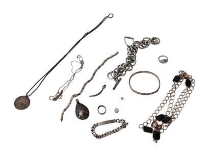 Silver-plated FANTAISIE JEWELRY SET including...