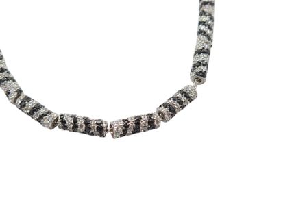 APM MONACO
Necklace in metal and white and...