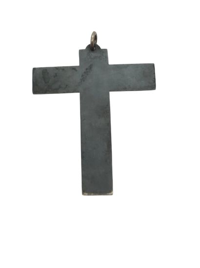 JEAN DESPRES after
Crucifix pendant in hammered...