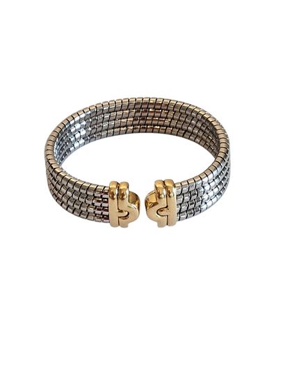 BULGARI Parentesi 
BRACELET en or et acier...