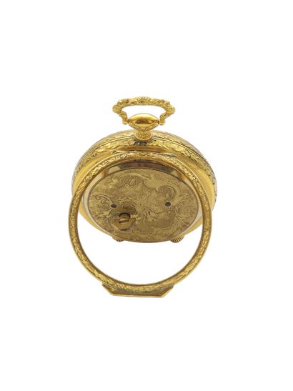 BUECHE GIROD 
Gold-plated metal pocket w...
