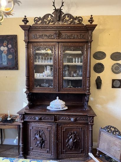 SALLE A MANGER HENRI II en chene a decor...