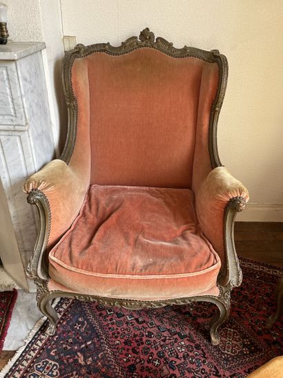 TRAVAIL Français 1900 
paire de bergére à...