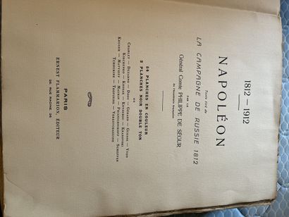 DANS LA CHAMBRE DEUX 
Ensemble de huit livres...