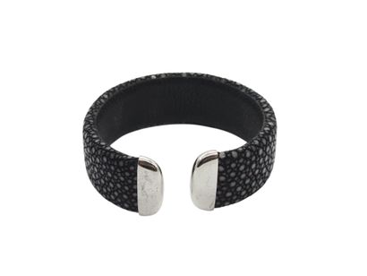 BRACELET en galuchat noir