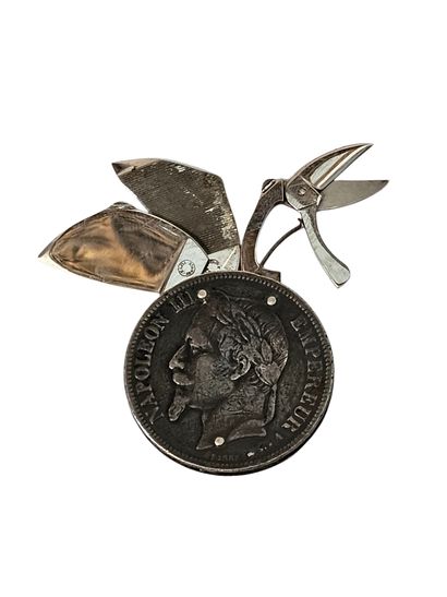ENSEMBLE DE VINGT-SIX PIECES de cinq francs...