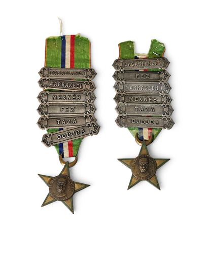 REUNIONS DE MEDAILLES MILITAIRES comprenant...