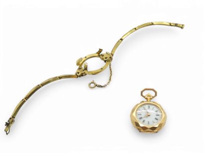 MONTRE de col en or rose 750°
Poids brut...