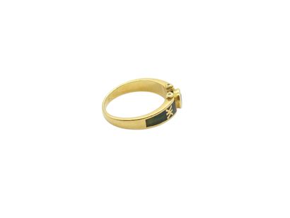 KORLOFF
Bague en or jaune 750° ornée d'un...