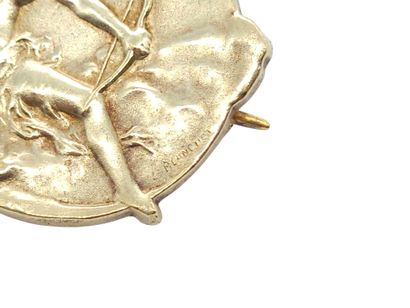 L BLANCHET 
BROCHE en argent 925° représentant...
