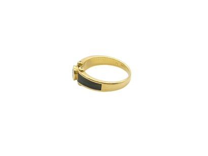 KORLOFF
Bague en or jaune 750° ornée d'un...