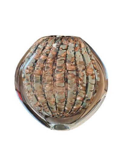 MICHELE LUZORO (1949)
Vase soliflor en verre...