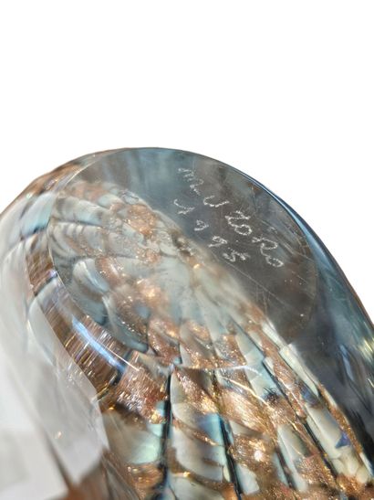 MICHELE LUZORO (1949)
Vase soliflor en verre...