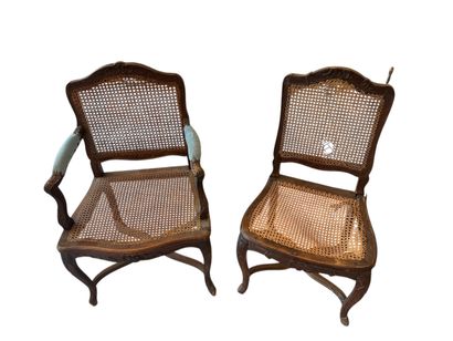 TRAVAIL FRANCAIS XIXème siècle 
Un fauteuil...
