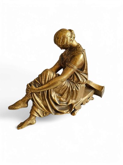 J PRADIER (1790-1852)
La poetesse grecque...