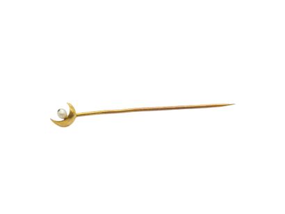 PAIRE de boutons de manchette chaine en or...