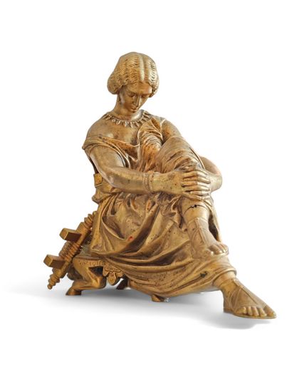 J PRADIER (1790-1852)
La poetesse grecque...