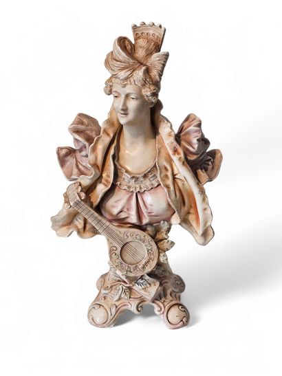 REISSNER STELLMACHER
Epoque 1900
Buste d'élégante
Dans...
