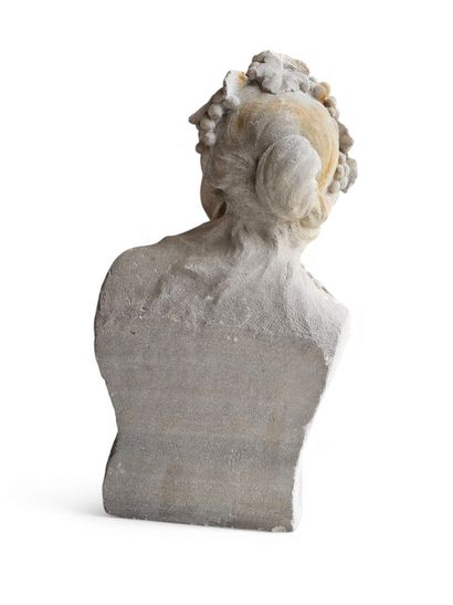 Sylvain KINSBURGER (1855-1935)
Buste de nymphe
Pierre...