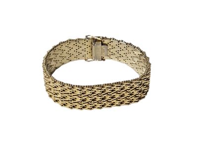BRACELET in gold-plated metal