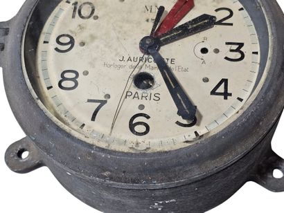 J Auricoste
State marine clockmaker Paris...