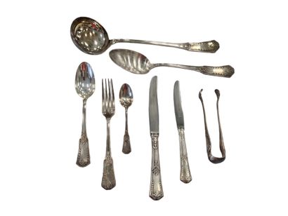 SFAM
Empire style white alloy metal cutlery...