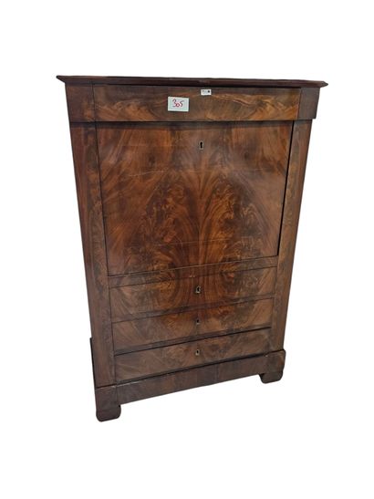Louis Philippe style SECRETARY in mahogany...