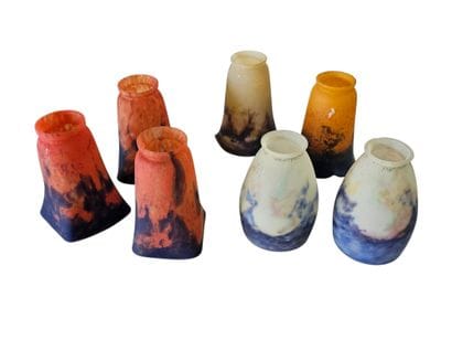 MULLER FRERES - LUNEVILLE
Lustre en verre...