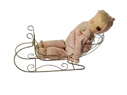JAPAN
Sleeping rag doll, mechanical, in its...