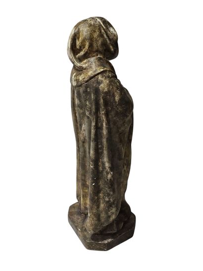Le saint homme 
Statue en plâtre 
Dim.: ...