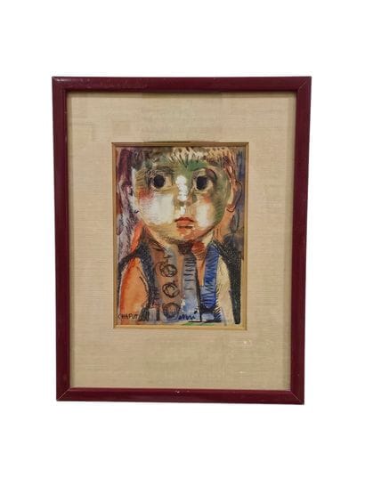 Roger Chaput (1909 - 1995)
Young child 
Mixed...