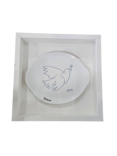 D'APRES PICASSO REEDITION 
the dove 
porcelain...