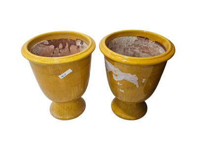 Aubagne Xxth century
Two mustard-colored...