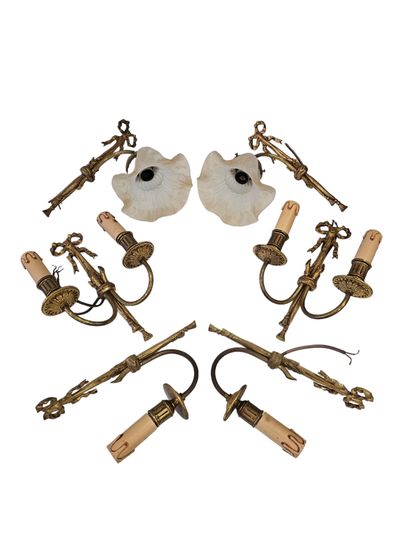 After CHARLES RANC (XIX-XX)
Set of Louis...