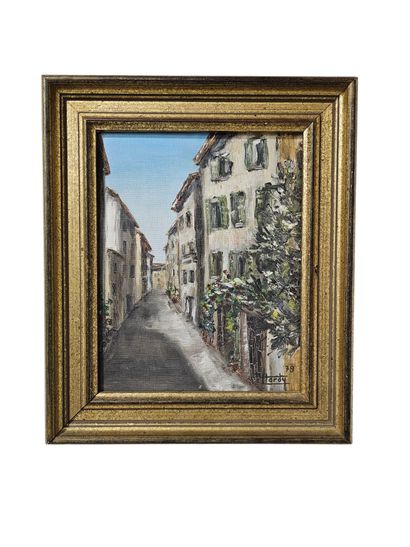 Hardy
Old street
Framed oil on canvas
Signed...