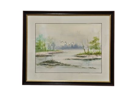 MOR
L'envol des canards
Aquarelle sur papier...