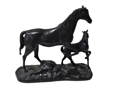 WORK French XX eme siecle
Jumen and her foal...